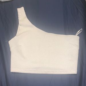 One shoulder tank